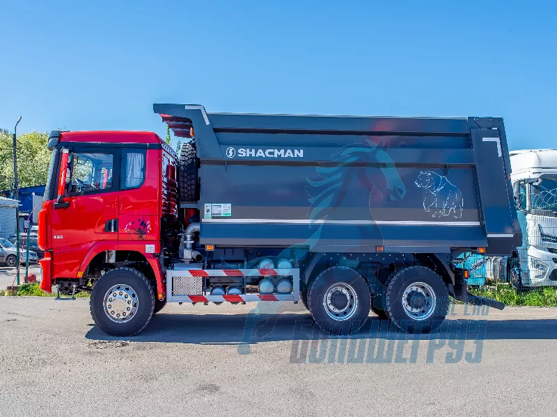 Самосвал SHACMAN X3000(r) 6x4 430 л.с. U-образный кузов 